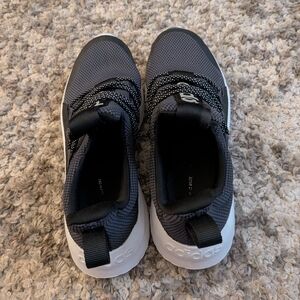 Adidas WomensCharcoal and White Sneakers